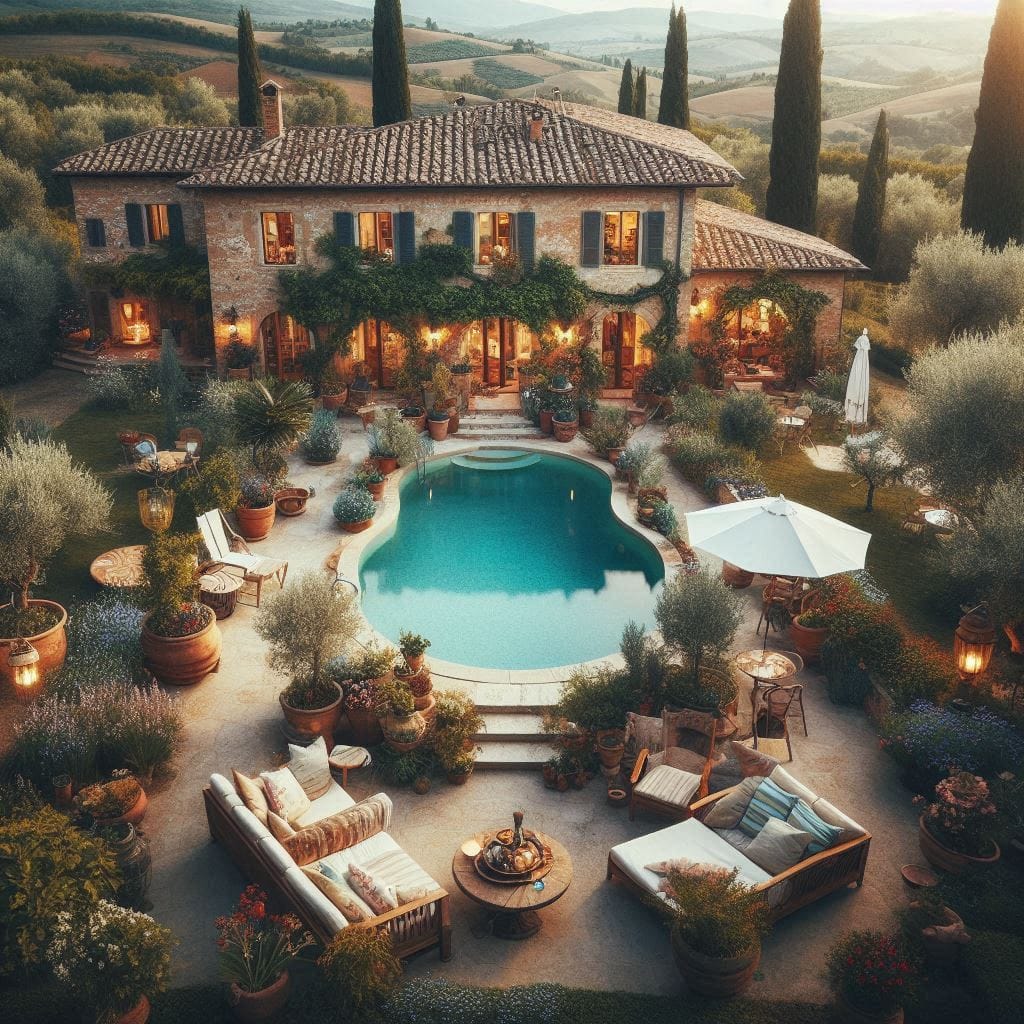 Villa Eleganza, Umbria of Luxury Villas Italy Listings 